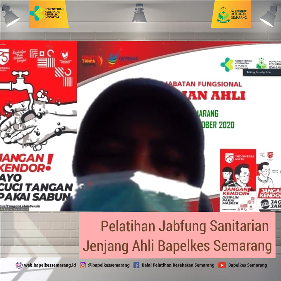 Penutupan Pelatihan Jabfung Sanitarian Jenjang Ahli